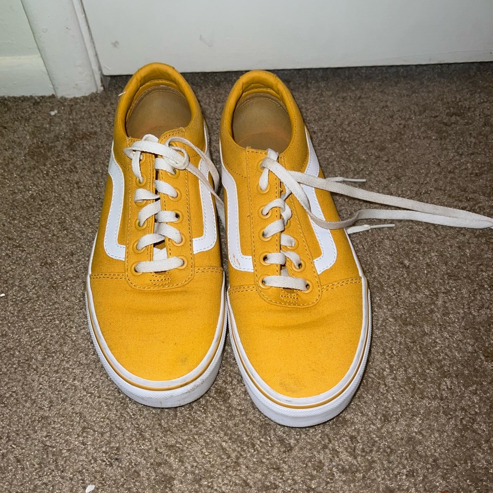 Yellow vans